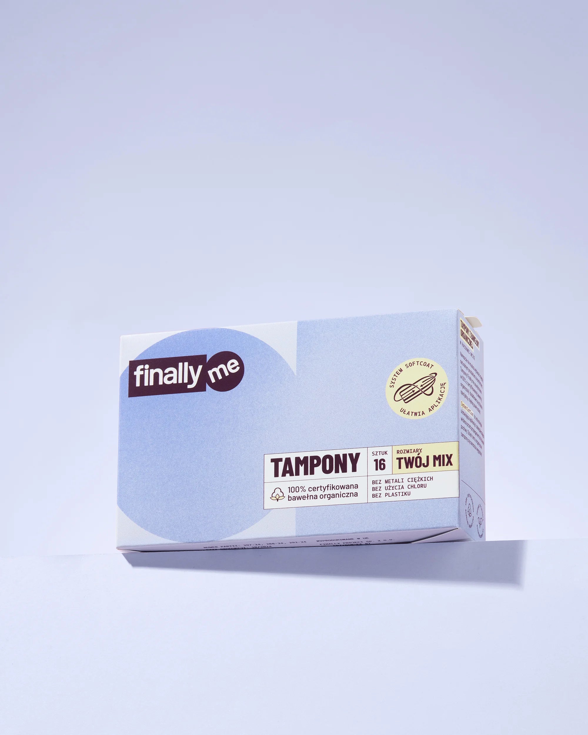 Tampony organiczne Twój Mix