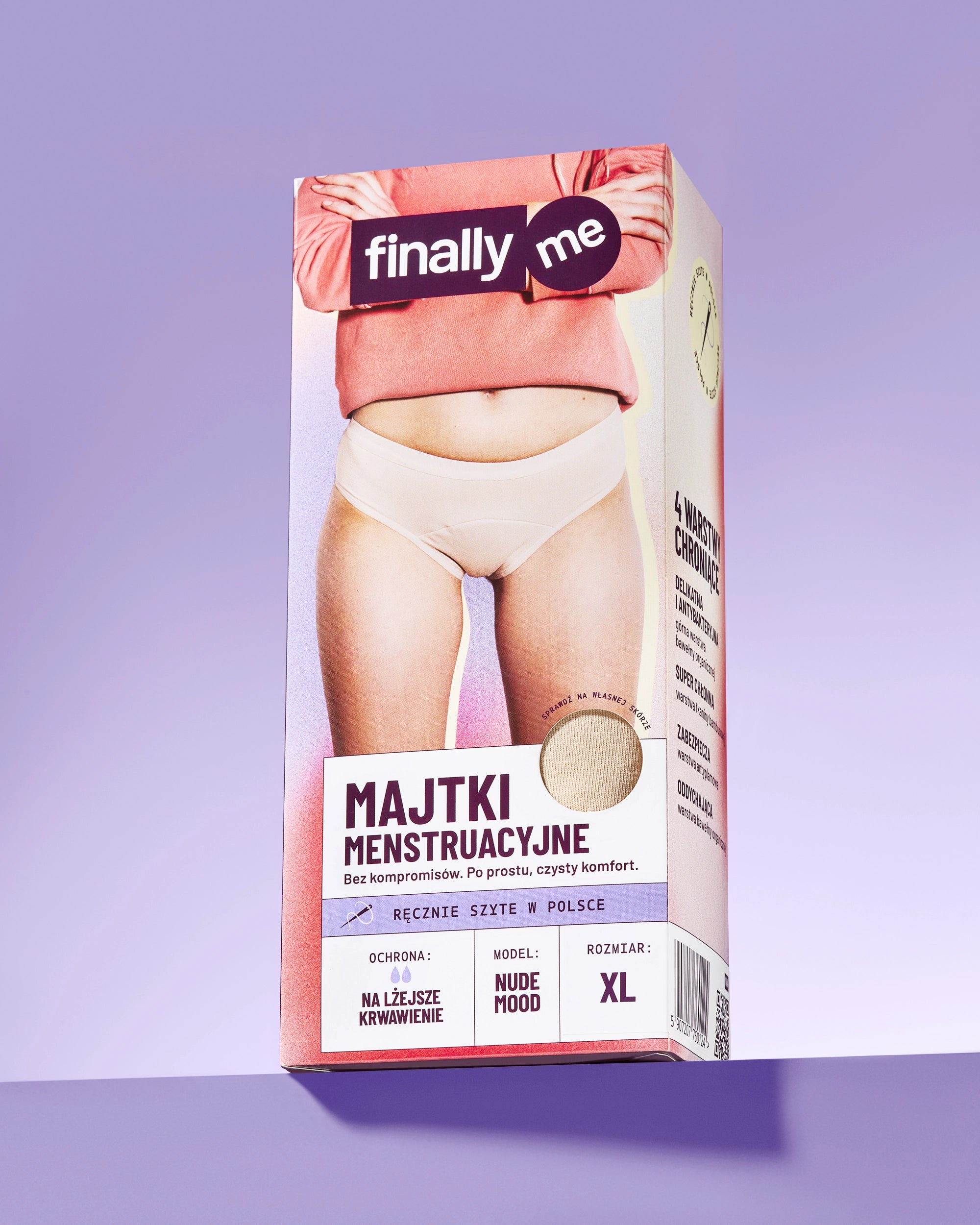 Majtki menstruacyjne Nude Mood